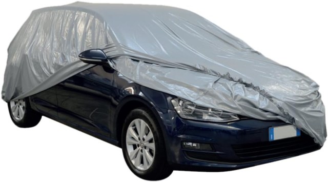 tyvek auto argento